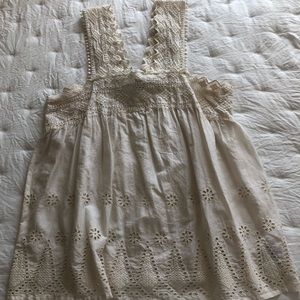 Brand: AEO Size: M Color: cream